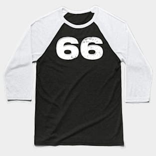 66 Vintage Cracked Baseball T-Shirt